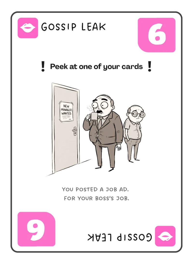 Gossip Leak card
