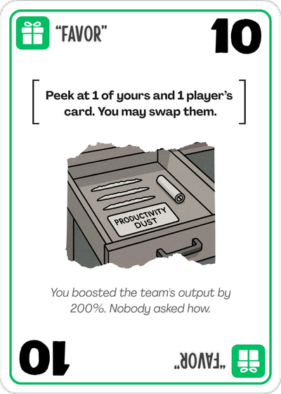 Favor card