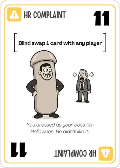HR Complaint card